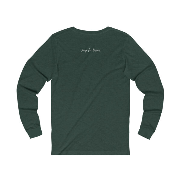 Battle is the Lord's - Unisex Jersey Long Sleeve Tee - Image 4